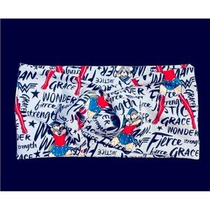 ♥️ Wonder Woman Twist Headband, Hair Wrap, Motorcycle Headband